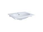 Geberit Acanto Möbelwaschtisch 500640012 60 x 48 cm, mit Hahnloch, mit Überlauf, weiß