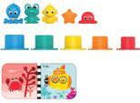 Badespielzeug BABY EINSTEIN "Opus Bath Pals 11-Piece Bath Gift Set", bunt, Wasserspielzeuge, Kinder, Kunststoff, Badespielzeug