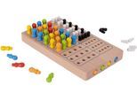 Spiel GOKI "Master Logic", bunt (natur, bunt), Spiele, KinderB:12cm H:2,4cm T:24cm, Holz, Spiel, B:12cm H:2,4cm T:24cm