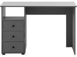 Schreibtisch SCHILDMEYER "Smash, Schreibtisch, Made in Germany, B: 115 cm", grau (anthrazit, anthrazit, anthrazit), B:115,8cm H:74cm T:70cm, Tische, Schreibtisch, Solide Verarbeitung - Dieses Produkt ist in Deutschland gefertigt