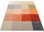 Orientteppich OCI DIE TEPPICHMARKE "HIMALI UNI", bunt, B:170cm H:5mm L:240cm, Wolle, Teppiche, Orientteppich, reine Wolle, handgeknüpft, mit Fransen, Wohnzimmer