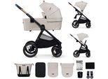 Kombi-Kinderwagen KINDERKRAFT "NEA 2 2in1", Baby, beige (soft beige), Kinderwagen Kombi-Kinderwagen