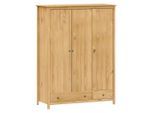 Livetastic , Naturfarben, Honig , Holz , Kiefer , massiv , 4 Fächer , 2 Schublade(n) Schubladen , 144x190x58 cm ,