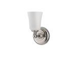Elstead Lighting , Chromfarben , Metall, Glas , 15.2x24.8x13.3 cm , RoHS ,