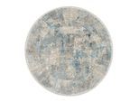 Dieter Knoll , Grau, Blau , Textil , rund , Care & Fair , für Fußbodenheizung geeignet, in verschiedenen Größen erhältlich ,