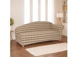 Möbelix , Hellbraun , Holz, Textil , Füllung: Schaumstoff,Schaumstoff,Schaumstoff , 83x85x193 cm ,
