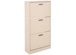 Möbelix , Beige , Holzwerkstoff , 60x117x24 cm , stehend ,