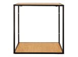 Möbelix , Braun, Schwarz , Holz, Metall , 36x36x36 cm , hängend ,