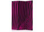artgeist , Schwarz, Pink , Holz, Textil , Kiefer , massiv , Animalprint , 135x172x3 cm , Motiv auf Vorder- und Rückseite ,