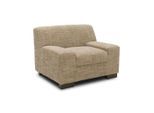 Mid.you , Braun, Beige , Textil , Wenge , Uni , 103x69x87 cm , Made in EU, FSC MIX ,