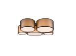 Trio Leuchten , Schwarz , Metall , 70x21.5x90 cm ,