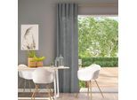 Vorhang NEUTEX FOR YOU "Mara" Gr. 1, bunt (silberfarben, grau), B:144cm H:245cm, Jacquard, Polyester, Gardinen, Vorhang