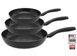 Pfannen-Set ELO BASIC "Smart Wellness", schwarz, Pfannen, Pfannen-Set, Besonders knuspriges Braten