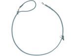 Hunter verstellbare Hundeführleine soho round mini hellblau 8 mm