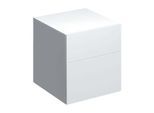 Geberit Xeno² Seitenschrank 500504011 45x51x46,2cm, mit 2 Schubladen, hochglänzend/weiß