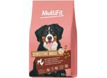 MultiFit Sensitive Trockenfutter Hund Adult Maxi mit Lamm, Huhn und Reis 12 kg