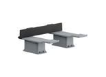 hansgrohe Axor Adapterset 42870670 mattschwarz