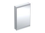 Geberit One Spiegelschrank 505801001 60x90x15cm, mit ComfortLight, 1 Tür, Anschlag rechts, Aluminium eloxiert