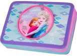 Federmäppchen COOLPACK "Etui XL, Disney, Frozen, mit 2 Reißverschlüssen", Kinder, bunt (frozen), Polyester, Schreibgeräteetuis Federmäppchen, befüllt