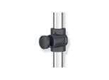 Hewi System 900 Duschhandlauf 900.35.3024092 1250 x 1185 x 765 mm, Brausehalter Anthrazitgrau, Ausführung rechts