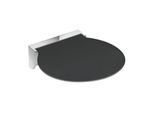 Hewi R380 Klappsitz 950.51.2259092 380 x 405 x 107 mm, Sitzfläche anthrazitgrau, verchromt