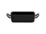 Riess , Schwarz , Metall , rechteckig , 11x5x21.00 cm , hitzebeständige Griffe, backofengeeignet, kratzfest, geschmacksneutral, PTFE-frei ,