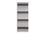 Luca Bessoni , Schwarz , Textil , Abstraktes , 140x245 cm , AZO-frei, Oeko-Tex® Standard 100 , für Stange und Schiene geeignet, mit Kombiband ,