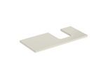 Geberit One Waschtisch-Platte 505314004 105 x 3 x 47 cm, sand-grau/lackiert hochglänzend, Ausschnitt rechts