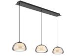 Globo , Grau, Schwarz, Weiß, Schwarzchrom , Metall, Kunststoff, Glas , 88 mm , F , 25x150x117 cm , CE , höhenverstellbar, Stufenschalter, Farben fixierbar ,