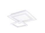 Connect Z , Weiß , Metall, Kunststoff , quadratisch , E , 45x7x45 cm , Farbwechsler, ZigBee-Technologie, Smartphone-Steuerung ,