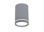 Möbelix , Grau , Metall , rund , 10 cm , RoHS, Europäischer Sicherheitsstandard , LED-Leuchtmittel austauschbar ,