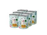 VEGDOG Nassfutter Adult Linsen & Hirse Vorteilspack 800 g