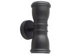Elstead Lighting , Schwarz , Metall , 9.2x23 cm , Europäischer Sicherheitsstandard, Schutzklasse I (Erdungsanschluss), CE ,