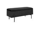 Mid.you , Schwarz , Textil , 95x43x36.5 cm ,