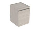Geberit Renova Plan Seitenschrank 501913001 40x55x44,5cm, 1 Schublade, nussbaum hell, Folie strukturiert