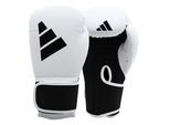 Boxhandschuhe ADIDAS PERFORMANCE "adidas Power 25 Training Gloves" Gr. 10, schwarz-weiß (weiß, schwarz), Boxhandschuhe, 10 10, Kunstleder, Boxhandschuhe