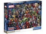 Puzzle CLEMENTONI "Impossible, Marvel Universe Compact, mit neuer Compact Box", bunt, Puzzles, KinderB:70cm H:50cm, Pappe, Motiv, Puzzle, Made in Europe, B:70cm H:50cm