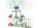 Mobile VTECH "VTechBaby, Schäfchen-Mobile", bunt (bunt, blau), Mobilés, BabyB:20cm H:14cm T:5cm, Mobile, mit Licht- und Soundeffekten, B:20cm H:14cm T:5cm
