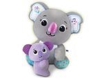 Plüschfigur VTECH "Vtech Baby, Knuddel-Koalas", grau (bunt), Plüschfiguren, KinderB:17,5cm H:27,9cm T:13,3cm, Plüschfigur, mit Sound, B:17,5cm H:27,9cm T:13,3cm