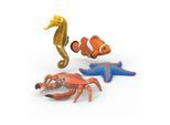 Spielwelt SCHLEICH "WILD LIFE, Meerestiere Entdecker Set (42742)", bunt, Spielfigurenwelten, KinderB:5cm H:19cm T:24,5cm, Kunststoff, Spielwelt, B:5cm H:19cm T:24,5cm