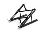 HAMA Laptop-Ständer "Laptop-Stand "Light", neigbar, faltbar, bis 40 cm (15,6")", schwarz, B:18cm H:2cm T:24cm, Gerätehalterungen, Laptop-Ständer