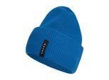 Strickmütze FALKE "FALKE Mütze", Damen, Gr. onesize, blau (cyan (6964)), Mützen Strickmütze
