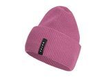 Strickmütze FALKE "FALKE Mütze", Damen, Gr. onesize, pink (english rose (8731)), Mützen Strickmütze