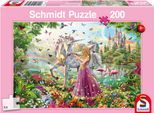 Puzzle SCHMIDT SPIELE "Schöne Fee im Zauberwald", bunt, Puzzles, Kinder, Pappe, Motiv, Puzzle