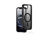 HAMA Smartphone-Hülle "Handyhülle magnetisch f. Apple iPhone 16e/17e (D30, schwarz)", schwarz, Smartphones, Hüllen, für MagSafe, stoßfest, D3O, Smartphone-Hülle