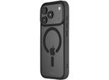 HAMA Smartphone-Hülle "Handyhülle magnetisch für Apple iPhone 17Pro 18Pro SchwarzTransparent", schwarz, Smartphones, Hüllen, Magnetisch, Kamerataste abgedeckt, rutschhemmend, erhöhter Rand, Smartphone-Hülle