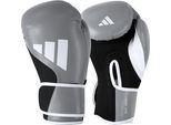 Boxhandschuhe ADIDAS PERFORMANCE "adidas Speed Tilt 200" Gr. 10, grau (silber, weiß), Boxhandschuhe, 10 10, Kunstleder, Boxhandschuhe