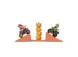 Spielzeug-Motorrad HOT WHEELS "Mario Kart, Project Santa Mario & Luigi Stunt Pack", bunt, Spielzeugfahrzeuge, Kinder, Spielzeug-Motorrad