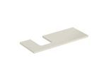 Geberit One Waschtisch-Platte 505295004 120 x 3 x 47 cm, sand-grau/lackiert hochglänzend, Ausschnitt links