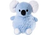Kuscheltier HEUNEC "Fluffball, Koalabär, 24 cm", blau, Plüschfiguren, KinderH:24cm, Kuscheltier, H:24cm